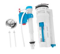 Cabilock 1 Juego Válvula De Entrada y Salida Del Inodoro Kit De Reemplazo De Tripas De Inodoro Válvula De Botón De Inodoro Control De Agua Del Inodoro Anticuado Páginas Enjuague