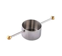 Cabilock 1 Pc Taza De Onza Aparejo De Martini Medida De Bebida Jigger Medida De Coctel Copa De Vino Vaso Medidor De Bebidas Taza De Jigger De Coctelería Taza Medidora De Silver