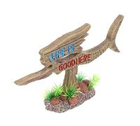 Cabilock 1 Pieza Accesorios para Peceras Acuarios Tanque Condujo Largo Decoraciones De Sirena De Acuario Paisajismo Agua Dulce Artificial Decoración Cría Decoraciones De Peceras Resina