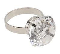 Cabilock 1 Pieza Anillo de Compromiso para San Valentín Accesorio Decorativo de Boda para Parejas Propuesta de Presentación Caja Blanca