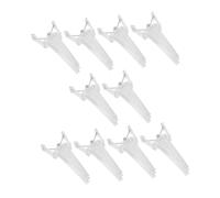Cabilock 10 Piezas Clips para Volumen de Cabello Blancos Herramienta para Elevar Raíces y Crear Volumen la Coronilla Diseño Invisible sin Marcas para Peinados Naturales y Esponjosos Fácil y