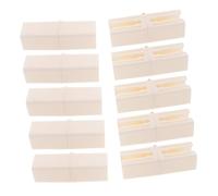 Cabilock 10 Piezas Conectores de Riel para Cortinas de Plástico Plegables Laterales Diseño Compacto para Extensión y Reparación de Rieles Ventanas y Accesorios Resistentes y Fáciles de