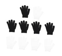 Cabilock 10 piezas Guantes de Baño Exfoliantes de Manoplas de Ducha Prácticas para Limpieza Corporal Material Duradero para Exfoliación y Eliminación de Piel Muerta Hogar y Hotel