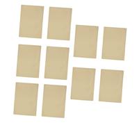 Cabilock 10 piezas Piel Sintética para Tatuajes de Silicona Flexible Doble Cara para Práctica de Tatuar Principiantes Uso Brazos Piernas y Cuerpo