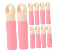 Cabilock 10 Piezas Tapa de Mango de Escoba de Color Rosa para Recambio de Fregona y Recogedor Accesorio Práctico y para Herramientas de Limpieza