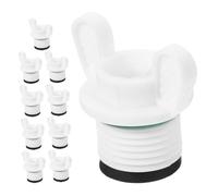 Cabilock 10 Piezas Tapones de Goma Reutilizables para Bolsa de Agua Caliente de Cierre Hermético Compatibles con Bolsas Térmicas para Uso Familiar y Seguro