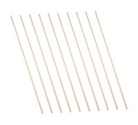 Cabilock 10 piezas Tiras de Madera Decorativas para Molduras de Ventanas de Perfil Triángulo Isósceles de Molduras para Pantallas y Proyectos DIY Acabado Natural Resistente y Minimalista