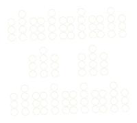 Cabilock 100 Piezas Atrapasueños Aro Anillos De Metal Dorado para Manualidades Círculos De Metal para Manualidades Kits De Bricolaje Macramé Anillos De Aro De Oro Aros Artesanales