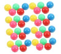 Cabilock 100 piezas Bolas de Coloridas de Plástico para Matemáticos Probabilidad y Actividades Educativas