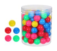 Cabilock 100 Piezas Bolas Plásticas Coloridas para Montessori Stem Educativo Bolas Huecas para Experimentos y Actividades Infantiles