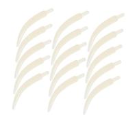 Cabilock 100 Piezas Colgantes de Colmillo de Elefante de Resina Colgantes para Collar y Pendientes Diseño Realista Color Blanco Accesorios Unisex para Fabricación de Joyería