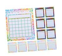 Cabilock 100 piezas Tarjetas Motivacionales para Escuela Gráfico Educativo para Niñas Preescolar Herramienta Interactiva para Gestión y Seguimiento del Comportamiento Aula