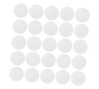 Cabilock 100 Uds. Hojas Deshumidificadoras De Fibra Vegetal De Papel Para Juntas De Blanca Redonda De 3cm, Revestimiento De Tapa Para Latas De Galletas Y Tubos De Patatas Fritas Que