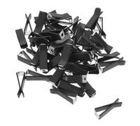 Cabilock 100 Unidades Clips para Ventilación de Coche Clip Difusor de Aromas Metálico para Aire Acondicionado Accesorios de Automóvil para Uso Personal y Profesional