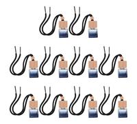 Cabilock 10piezas Colgante De Botella De Perfume Para Coche Vacío De Colgante Para Espejo Retrovisor De Vehículo Adorno Para Interior De Automóvil Unidades