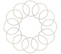 Cabilock 12 Bandas Elásticas Antigolpes Para Micrófono Soporte Para Micrófono Soporte Antivibración Color Beige