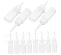 Cabilock 12 Botellas de Boca Puntiaguda 30 Ml Botella Aplicadora para Cabello Dispensadora de Líquidos Reutilizable Control de Flujo Adecuado para Teñir y Cuidado Capilar