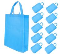 Cabilock 12 Piezas Bolsas de Compras Bolso de Mano para Exteriores Bolso de Compras de Gran Capacidad Bolsa de Obsequio de Mano y Eventos de Jardín