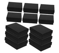 Cabilock 12 piezas Cajas de Joyería Pequeñas con Tapa y Estuche para Anillos Collares y Pulseras Organizador Versátil para Almacenamiento y Regalo