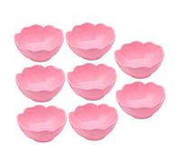 Cabilock 12 piezas Cuencos para Mascarilla Facial con Diseño Floral Ligeros y Duraderos Herramientas de Mezcla para Cuidado Facial DIY Casa y Salones de Belleza