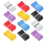 Cabilock 12 Piezas de Tapas para Potenciómetro de Plástico Resistentes y Fáciles de Usar, Recambios para Control Deslizante del Mezclador en Consola de Sonido Profesional
