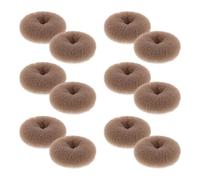 Cabilock 12 Piezas Máquina para Hacer Moños de Pelo de Moldes para Moños Tipo Dona para Hacer de Dona Accesorios para Fiestas y Peinados Diarios