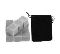 Cabilock 12 Piezas Piedras de Hielo Reutilizables para Whisky Rápido Congelación Enfriamiento Preserva Original para Fiestas y Reuniones