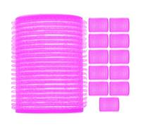 Cabilock 12 piezas Rodillos de Pelo Autoadhesivos Herramienta Ligera para Rizar Cabello Adecuada para Tipo Rizador sin Calor para Mujer y Niña Color Aleatorio Color Aleatorio