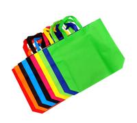 Cabilock 12piezas Bolsas De Compras No Tejidas Bolso De Gran Capacidad para Guardar Cosas Portátiles para Compras Bolsas De Almacenamiento Creativas para Mujeres y Niñas