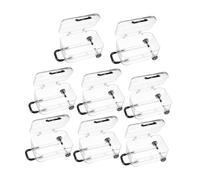 Cabilock 12piezas Caja de Embalaje Transparente para Dulces Mini Maletas de Plástico para Regalos de Boda Decoraciones Únicas para Fiestas Caja de Recuerdo de Fiesta