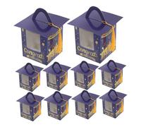 Cabilock 15 Piezas Caja de Dulces de Graduación Azul con Diseño de Birrete y Borla, Caja de Obsequio de Papel para Souvenirs y Celebraciones de Temporada de Graduación