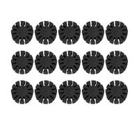 Cabilock 15 Piezas Separador de Flechas de Espuma Eva Negro para Organizar y Almacenar Flechas, Soporte Ligero Adecuado para Caza y Viaje