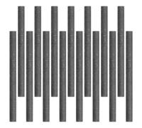 Cabilock 15 Piezas Varillas de Electrodo de Grafito Varillas Cilíndricas Conductoras Resistentes para Experimentos Físicos Fundición y Laboratorio