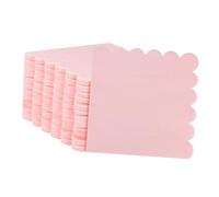 Cabilock 150piezas Servilletas De Papel Desechables Unidades Rosa Bordes Festoneados Para Bodas y Showers