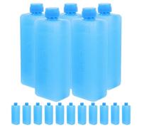Cabilock 16 Piezas Bolsas de Hielo para Alimentos Reutilizables de PE Diseño Portátil para Picnic y Cadena de Frío Estacionaria en Celebración Verano