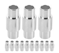 Cabilock 16 Piezas Espaciador de Rodamiento para Patines de Aluminio Plata Baja Fricción y Resistencia al Polvo para Entrenamiento Intenso y Uso al Aire Libre