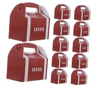 Cabilock 18 Piezas Caja de Obsequio de Fútbol Cajas para Dulces Decoración de Cumpleaños de Rugby para Fiestas de Fiesta