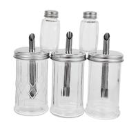 Cabilock 1Juego Recipientes Inoxidable para Especias y Aceite de Condimentos con Boquilla de Precisión Organizador de Cocina Funcional