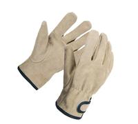 Cabilock 1Par Guantes Barbacoa Resistentes al Calor Guantes de Camping Antideslizantes Protección Total contra Quemaduras para Hombres y Mujeres