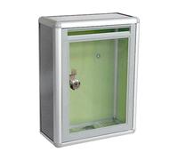 Cabilock 1pieza Buzón De Sugerencias Acrílico Transparente Caja De Quejas Pequeña Para Oficina y Hogar Instalación Pared Capacidad Amplia Para Documentos y Correspondencia