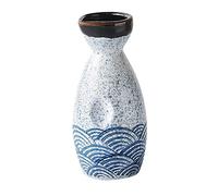 Cabilock 1pieza Jarra De Sake Japonesa De Cerámica Pintada Mano Potente Jarra para Servir Sake para Fiestas y Decoración