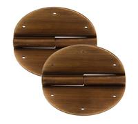Cabilock 2 Bisagras De Chino Para Puerta De Armario Pequeñas Para Manualidades De Latón Decorativas De Piano Vintage Color Marrón Cobre