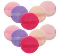 Cabilock 2 Cajas de Puff de Maquillaje de Vellón para Mujeres, Esponjas Pequeñas de Polvo Tacto Delicado y Diseño para Suavizar Esquinas, Accesorio Adecuado para Cosmética Color Aleatorio