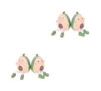 Cabilock 2 Juegos Adornos Colgantes Accesorios De Escritorio Adornos En Miniatura De De Frutas Figuras De Resina para Escritorio Adornos De Aguacate Adornos Pequeños De 2 Piezas * 2