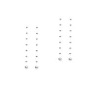 Cabilock 2 Juegos Bolas Reflectantes De Fiesta Bola De Disco Remolinos Araña Decoración Fiesta Adornos Elegante Bola De Espejos Colgaduras De Bolas De Discoteca Vidrio Silver 2 Cuerdas * 2