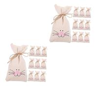 Cabilock 2 Juegos Bolsa De Dulces Bolsas Almacenaje as De Almacenamiento as Pascua itas Para os Fiesta Tratar as a De as De Dulces Lino 10 Uds * 2