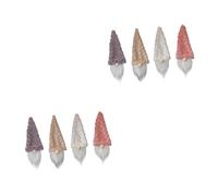 Cabilock 2 Juegos Juego De Botellas Navideñas Fiesta Luces De Botella De Vino Decoraciones De Botellas De Vino Tapas De Botellas De Navidad Tela De Felpa 4 Uds * 2