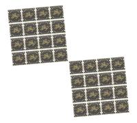 Cabilock 2 Juegos Servilleta De Papel Decoración Fiesta Cumpleaños Decoración De Mesa Dorada Tejido De Fiesta Platos Servilleta Práctica Decorativa Para Fiestas Black 100 Uds * 2