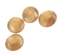Cabilock 2 Pares Copas de Latón Feng Shui para Divinación Taoísta Adornos de Suerte y Prosperidad Decoración Versátil para Ritual y Hogar
