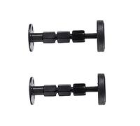 Cabilock 2 Piezas ancla de cabecera fijador ajustable tope de pared del marco de la cama fijador antivibración estabilizador de cama Acero inoxidable herramienta mueble Poseedor